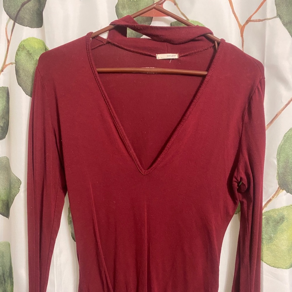 Vneck bodysuit